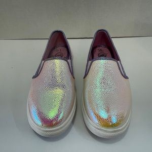 Wonder Nation Little Girls Slip On Shoes Size 1